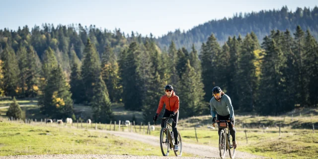 Vélo gravel dans l'Ain