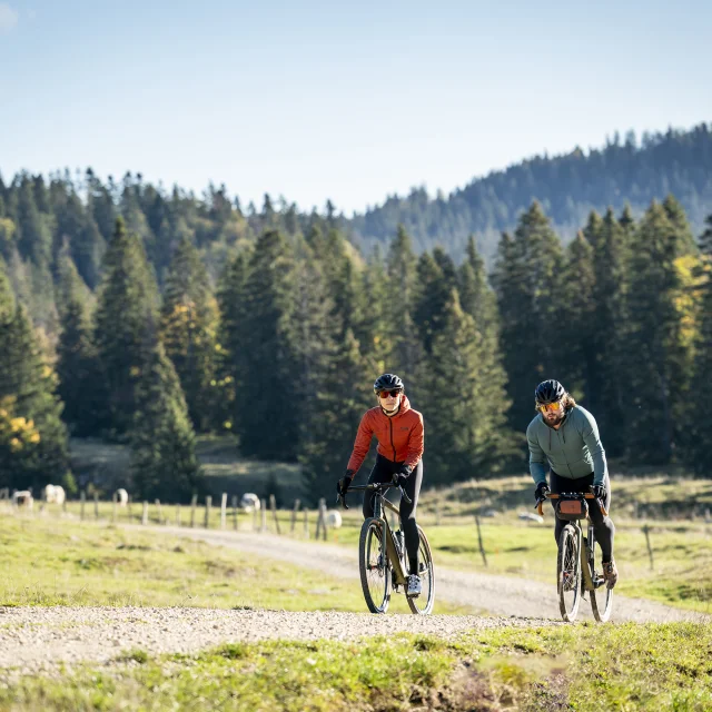 Vélo gravel dans l'Ain