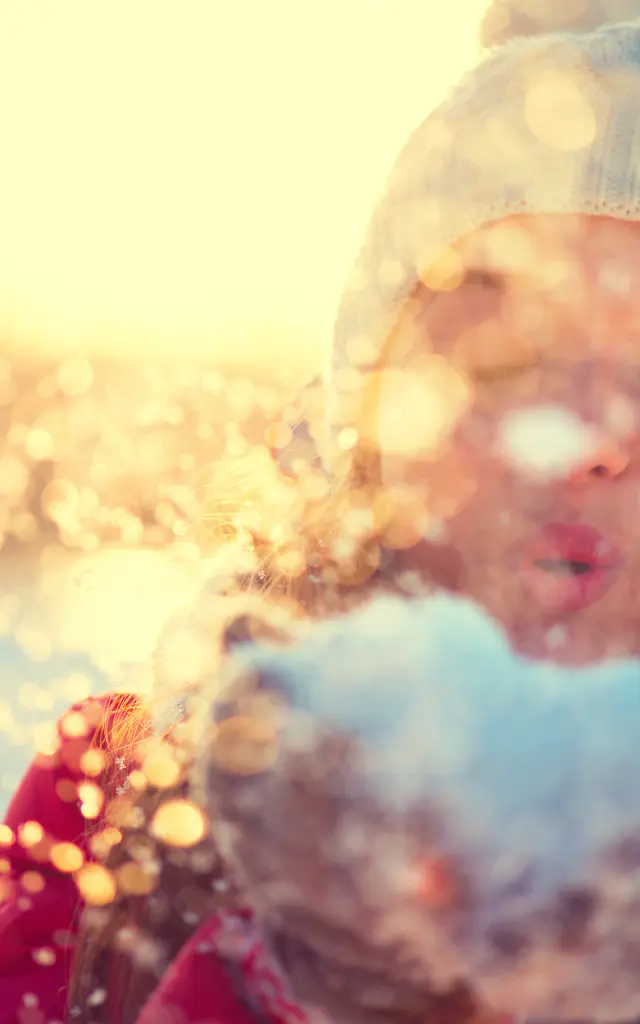 Outdoor hiver, portrait