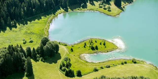 Landschaft am Genin-See