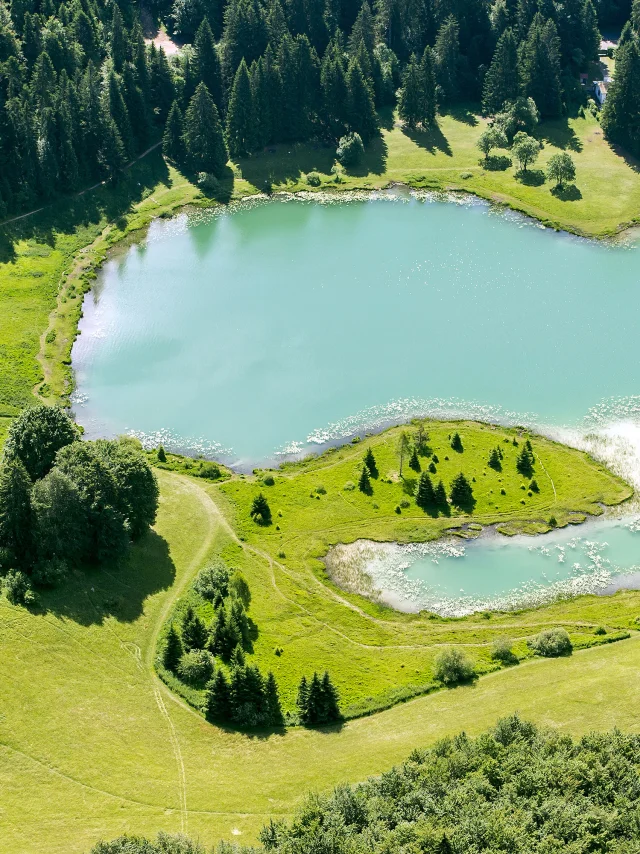 Paysage du lac Genin