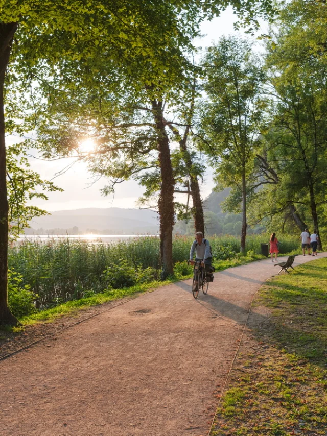 Le tour du Lac de Nantua à vélo