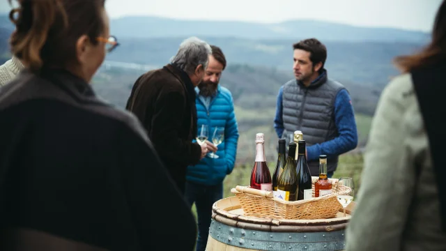 Weinbauern aus Bugey