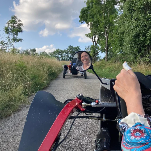 Swincar auf dem Plateau de Retord