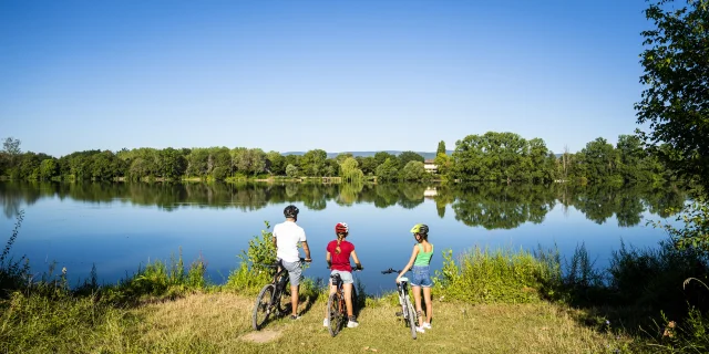 Vélo balade sur la Voie Bleue