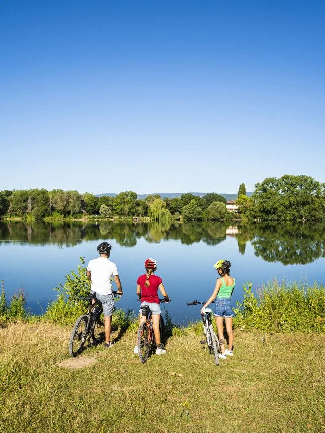 Vélo balade sur la Voie Bleue