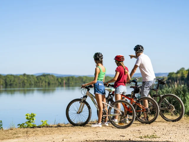 Vélo balade sur la Voie Bleue