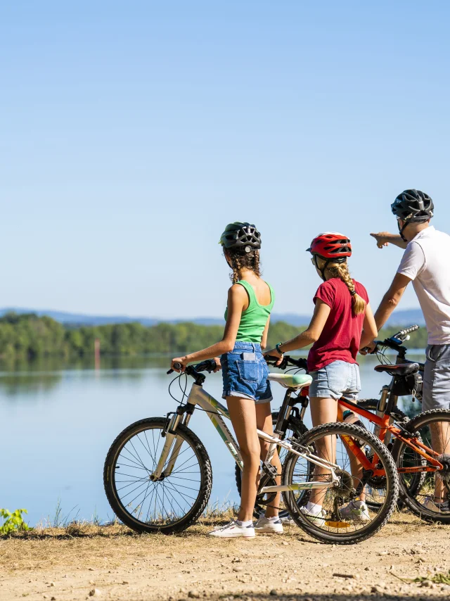 Vélo balade sur la Voie Bleue