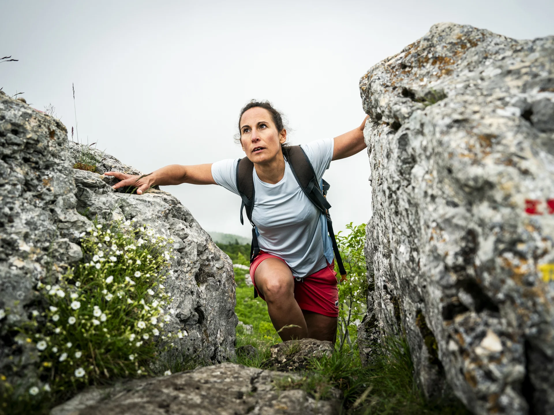 Sportliche Wanderung am Grand Colombier