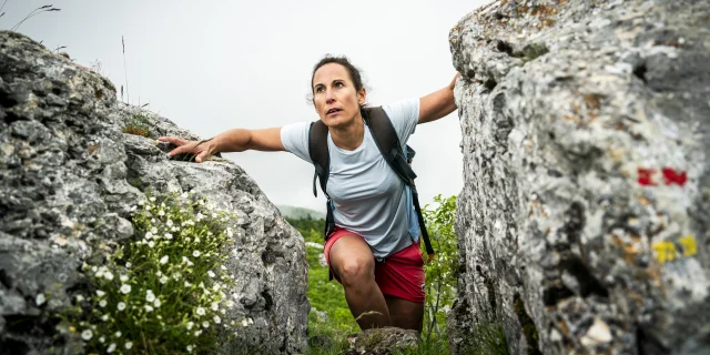 Sportliche Wanderung am Grand Colombier