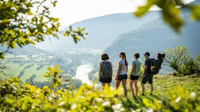 Randonnée dans la Vallée de l'Ain