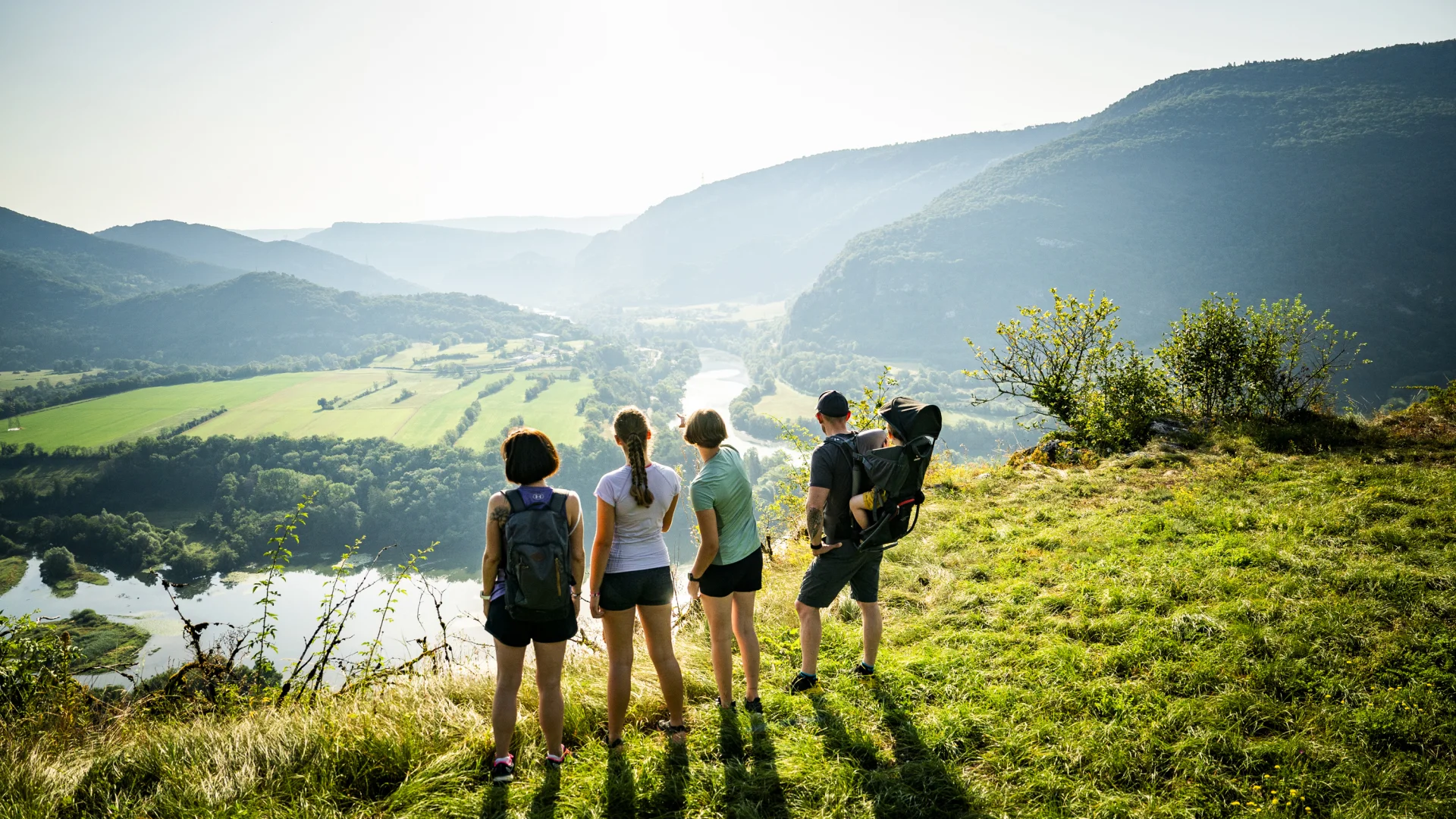 Randonnée dans la Vallée de l'Ain