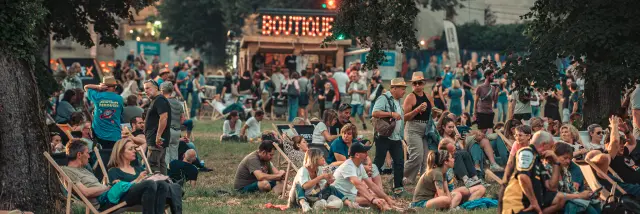 Ambiance Festival Printemps de Perouges