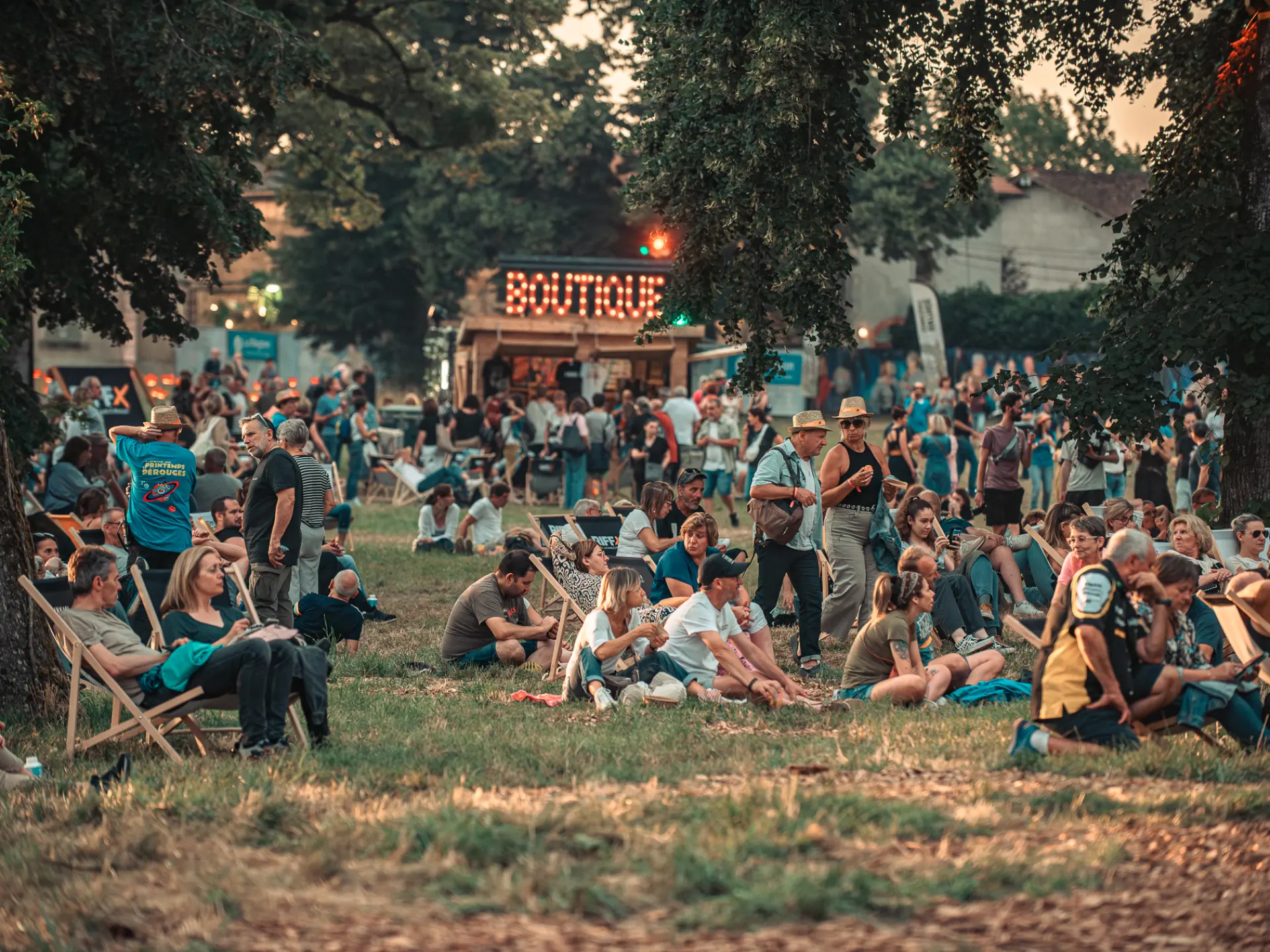 Ambiance Festival Printemps de Perouges