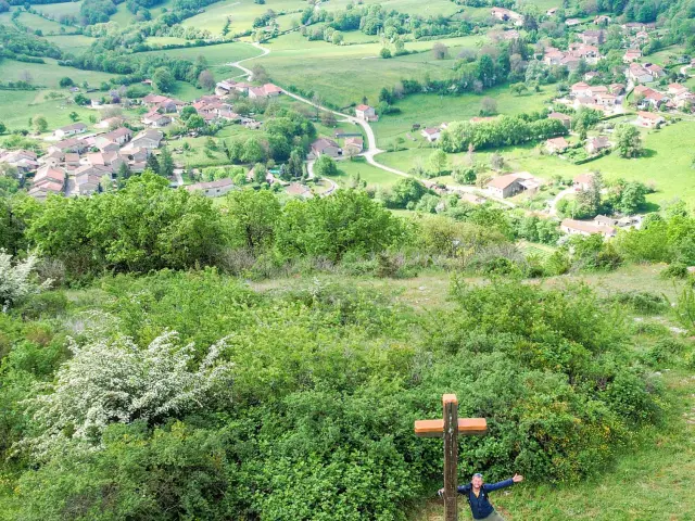 Randonnée à la Croix de la Dent, Saint-Martin-du-Mont