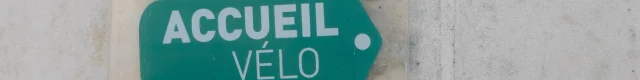 Schild Accueil Vélo