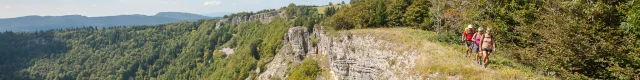 Randonnée au Cirque d'Orvaz et à la Roche Fauconnière