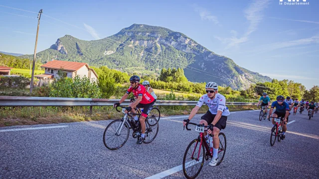 L'Aindinoise, cyclo race in Ain