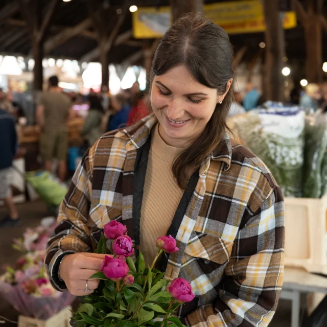 marché convivial du samedi matin à Chatillon sur Chalaronne