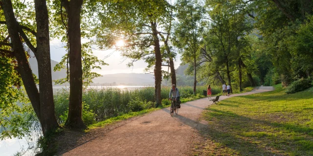 Vélo autour du Lac de Nantua