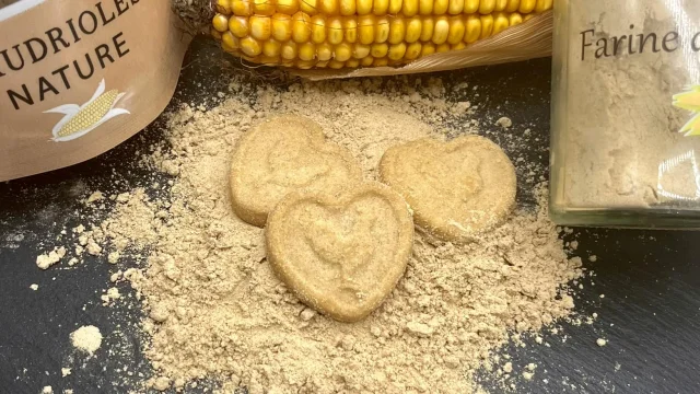 Gaudrioles, biscuits à la farine de Gaudes