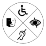 Handi tourisme icones