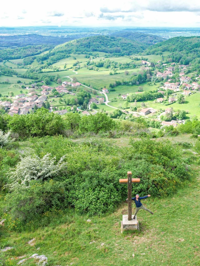 Wanderung zum Croix de la Dent, Saint-Martin-du-Mont