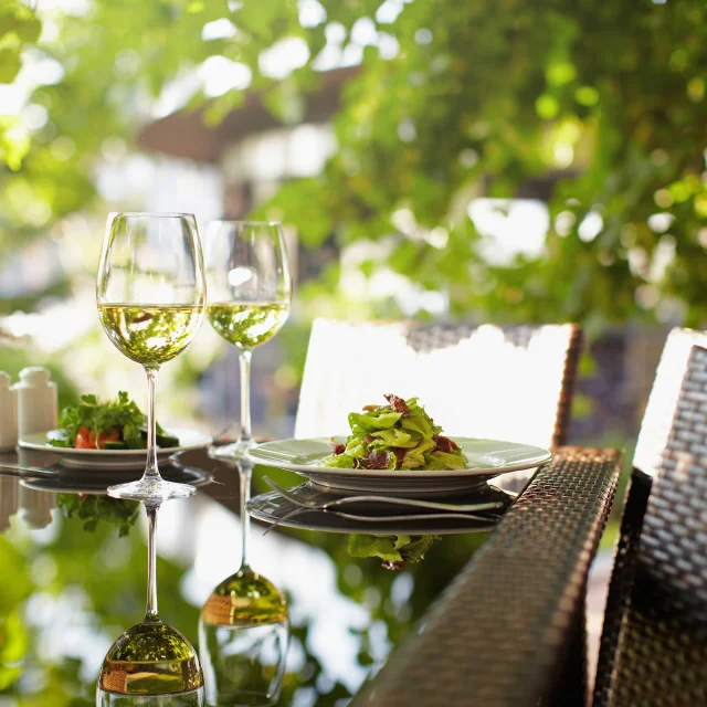 Terrasse de restaurant