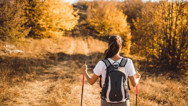 Autumn hiking in the Ain