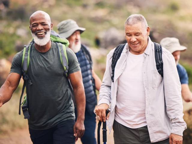 organisierte Wanderung in Ain
