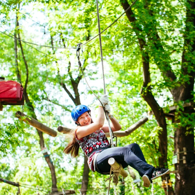 Adventure park in Ain