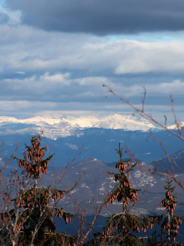 Vue des crêtes d'Innimond