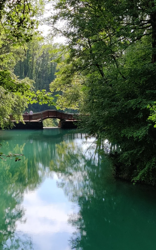 Le Lac Bleu à Ambérieu-en-Bugey