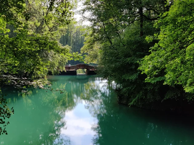 Le Lac Bleu à Ambérieu-en-Bugey