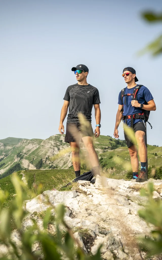 Hiking in the Haute-Chaîne du Jura, Ain region