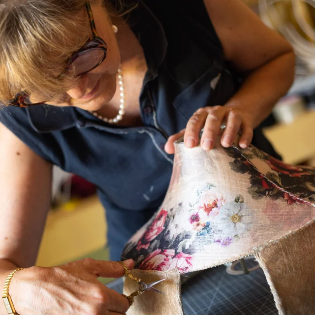 Creating a lampshade with Éclat de lumière