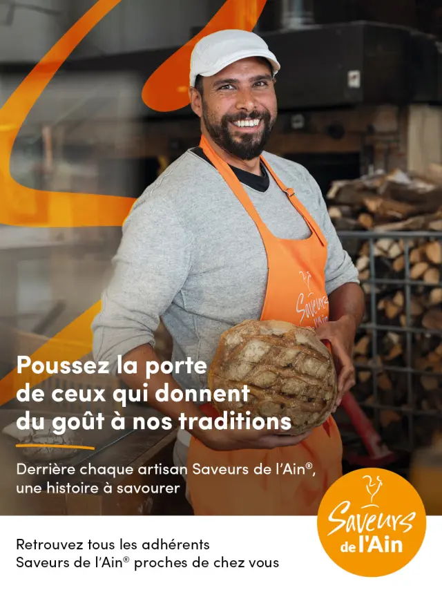 Insertion pub Saveurs de l'Ain - Boulanger