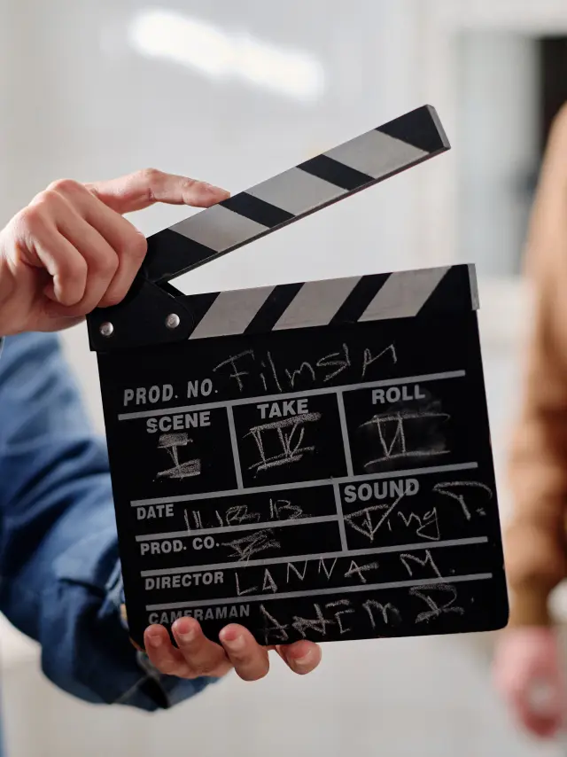 Clap cinéma, tournage d'un film dans l'Ain