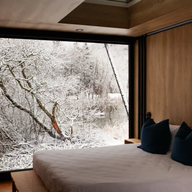 écolodge de Bleu Minuit à Thézillieu