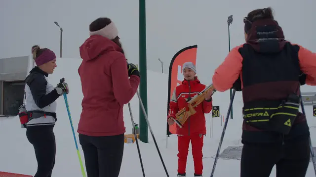 biathlon au stade des Plans d'Hotonnes