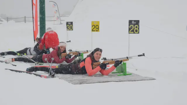 biathlon au stade des Plans d'Hotonnes