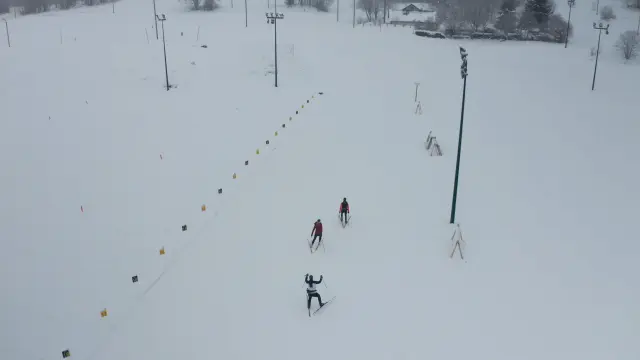 biathlon au stade des Plans d'Hotonnes