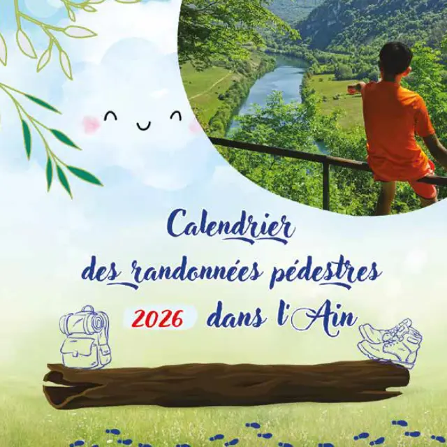 Première de couverture du Calendrier Rando 2026