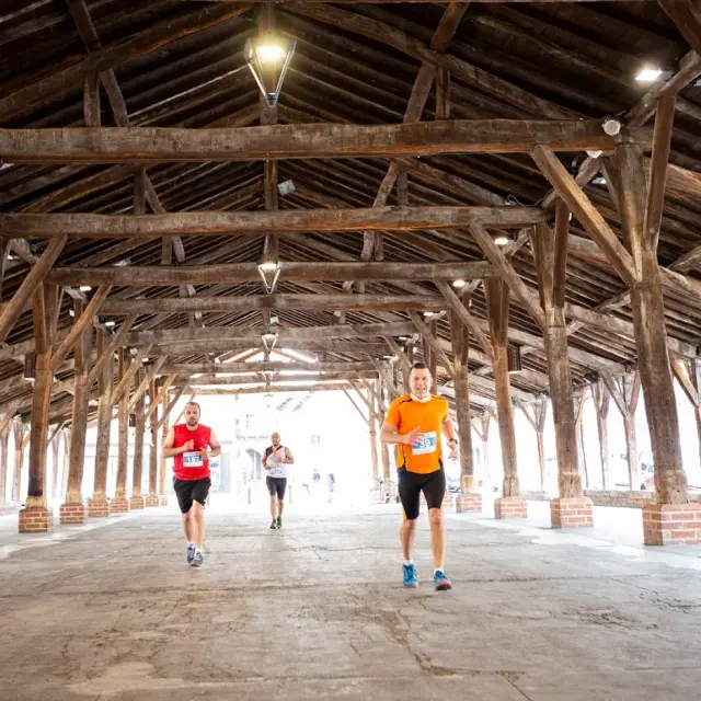 Coureurs au Marathon Bresse Dombes