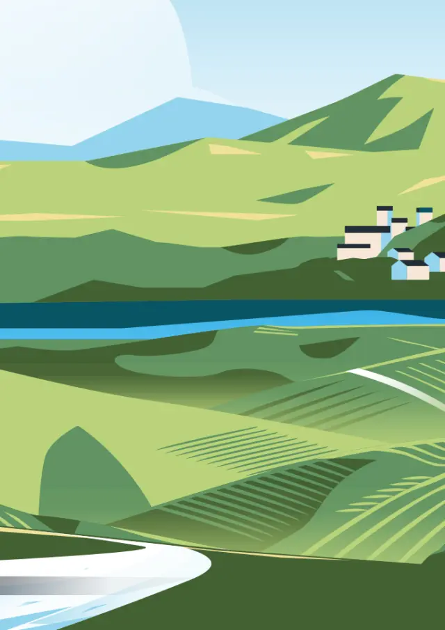 Fond Route Des Vins Loire