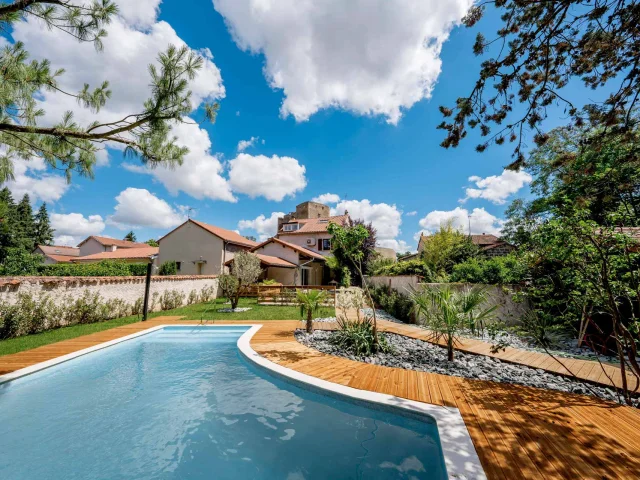 Gite Du Chateau Exterieur Piscine