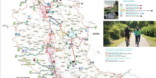 Carte Vélo Loire 2025