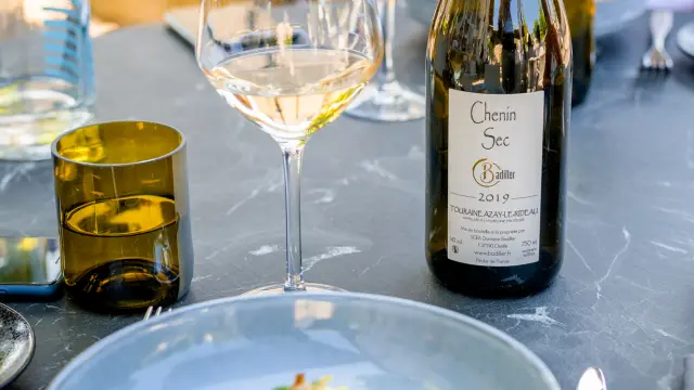 plat de poisson au restaurant L'Epine à Azay-le-Rideau