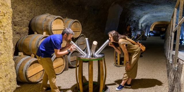 Caves Ambacia, dans le Val d'Amboise.