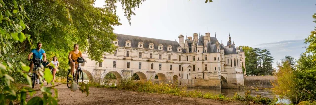 Les Châteaux de La Loire à vélo - château de Chenonceau